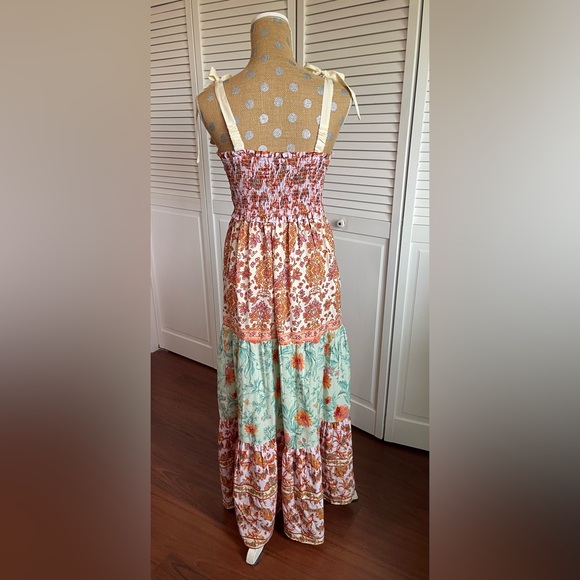 Truly 4 you amazing dress boho beautiful floral Sz M - Picture 3 of 6